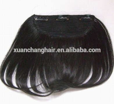 Hotsale 25g Brazilian Remy Human Hair Extension Bangs