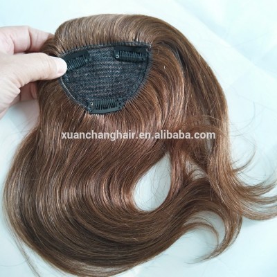 virgin remy human hair fringe clip in bangs clip in hair fringe