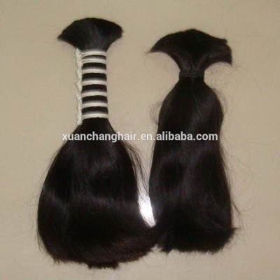 cheap unprocessed 100 pure Virgin Indian Temple Hair