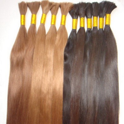 Blonde Color Cheap Natural Brazilian Remy Human Hair Bulk