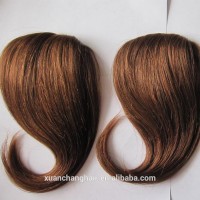 100% pure virgin remy human hair fringe,human hair bangs with clips