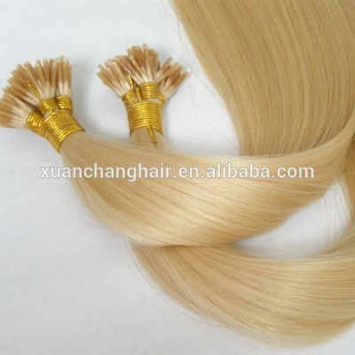 Wholesale I tip stick hair body wave human hair extensions